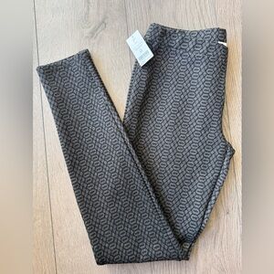Joie Charcoal Geometric Leggings size xs